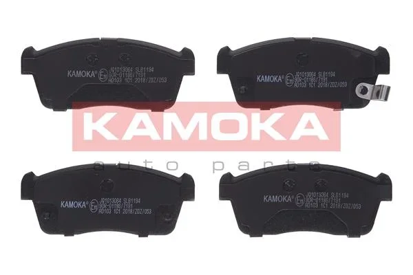 Sada brzdových destiček, kotoučová brzda KAMOKA JQ1013064