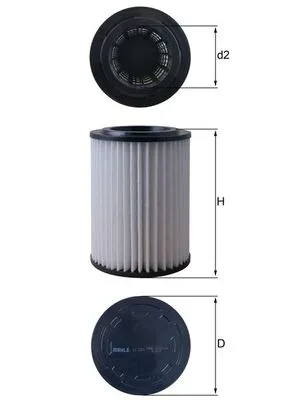 Vzduchový filtr KNECHT LX5363 – OE 28113S0100