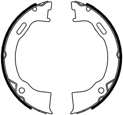 Brzdové čelisti Starline BC01020 Brzdové čelisti Starline BC01020