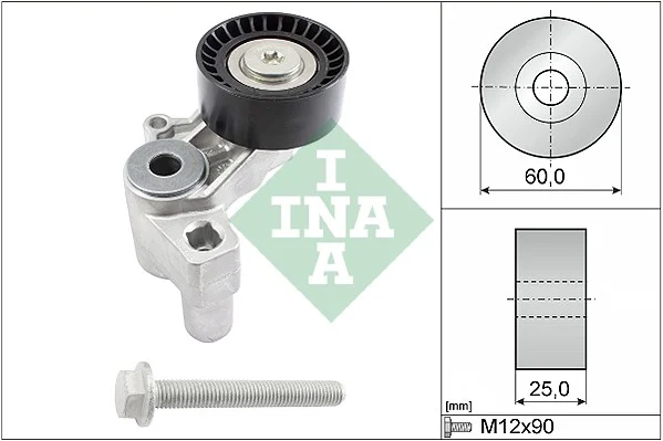 Napinaci rameno, zebrovany klinovy remen Schaeffler INA 534010020