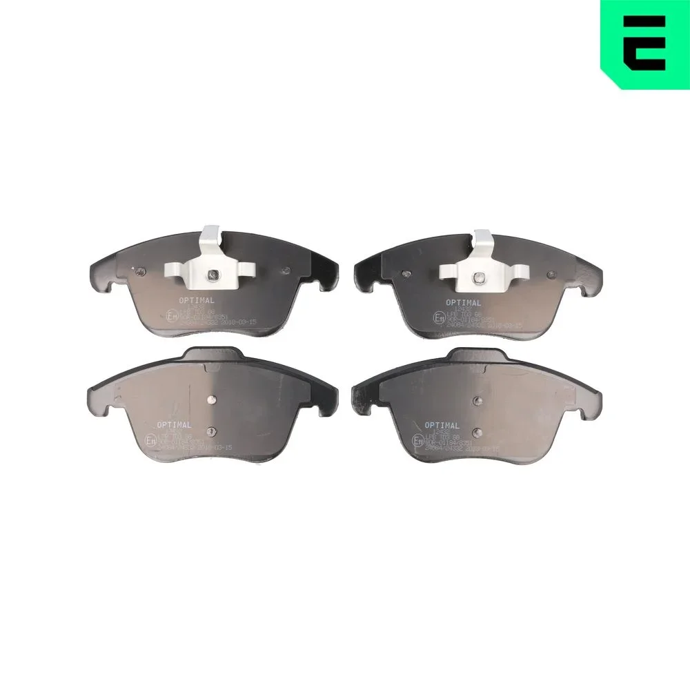 Sada brzdových destiček, kotoučová brzda OPTIMAL BP-12432