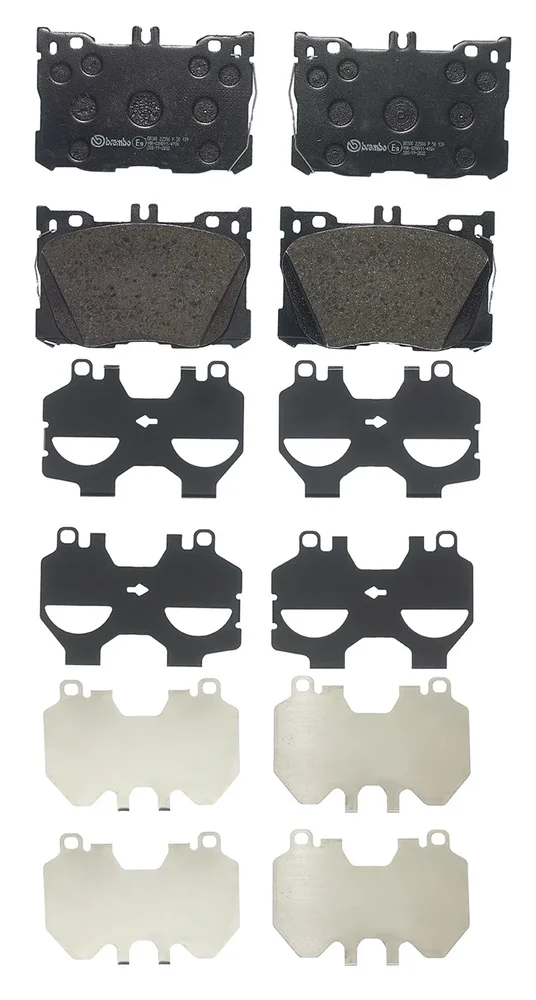 Sada brzdových destiček, kotoučová brzda BREMBO P50139