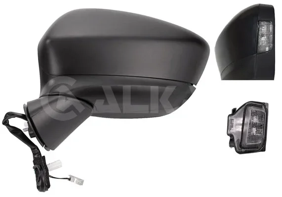 Vnější zpětné zrcátko ALKAR 9049665 – OE KD53-69-181E