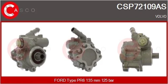 Hydraulické čerpadlo, řízení CASCO CSP72109AS