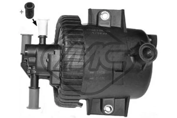 Palivový filtr METALCAUCHO 03836