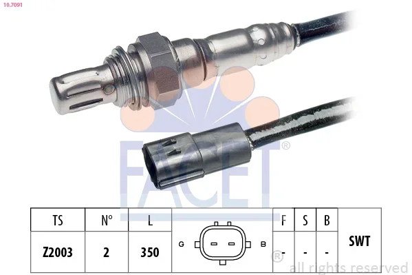 Lambda sonda FACET 10.7091 Lambda sonda FACET 10.7091