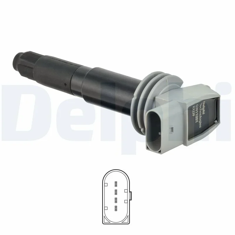 Zapalovací cívka DELPHI GN11091-12B1 Zapalovací cívka DELPHI GN11091-12B1