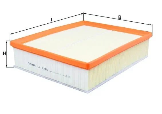 Vzduchový filtr KNECHT LX4245 – OE 6C0129620A