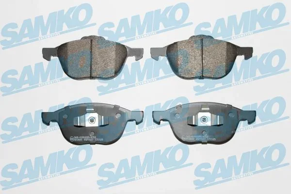 Sada brzdových destiček, kotoučová brzda SAMKO 5SP1627