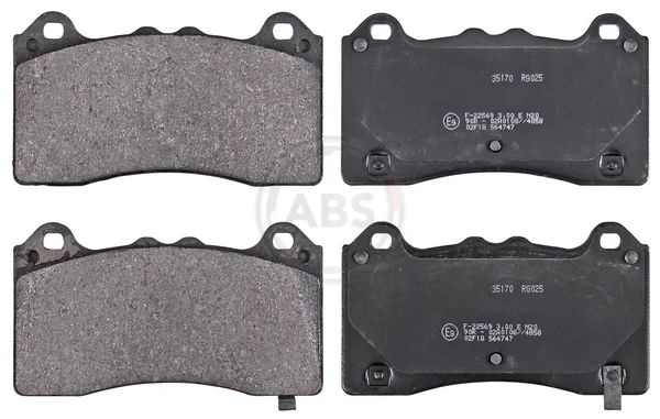 Sada brzdových destiček, kotoučová brzda A.B.S. 35170 – OE 2003984 Sada brzdových destiček, kotoučová brzda A.B.S. 35170 – OE 2003984