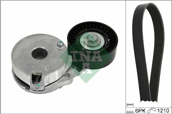 Sada žebrovaných klínových řemenů Schaeffler INA 529051210