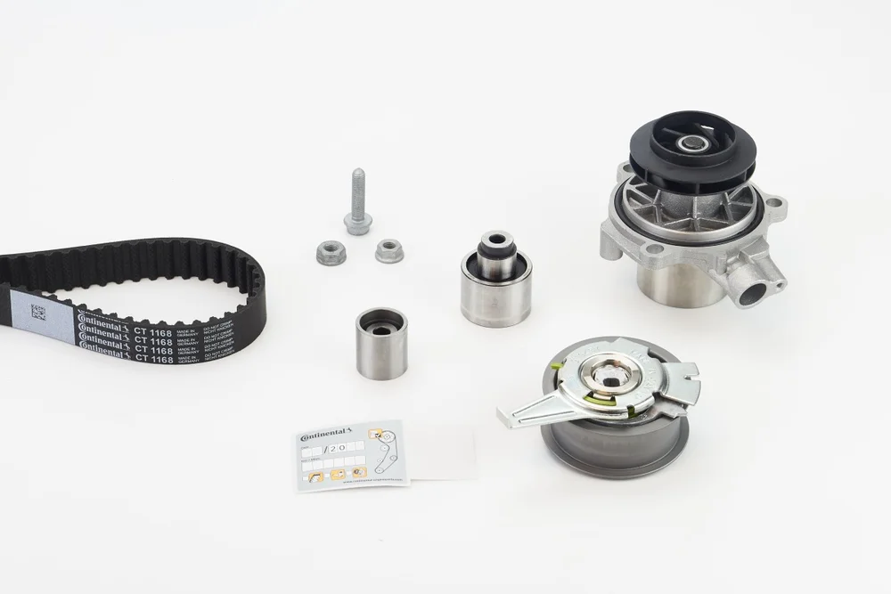 Vodní pumpa + sada ozubeného řemene CONTINENTAL CTAM CT1168WP6 Vodní pumpa + sada ozubeného řemene CONTINENTAL CTAM CT1168WP6