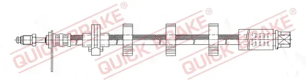 Brzdová hadice QUICK BRAKE 32.985
