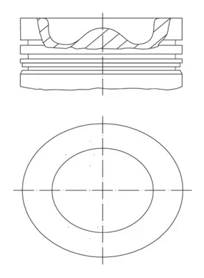 Píst MAHLE 011PI00109000