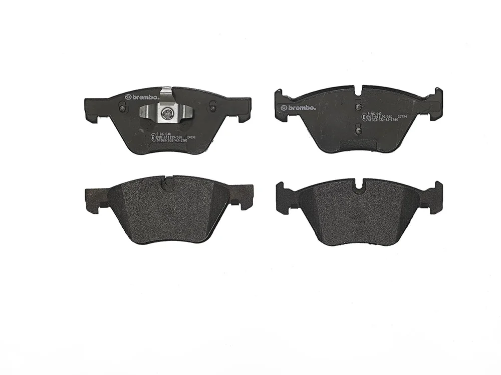 Sada brzdových destiček, kotoučová brzda BREMBO P06040X