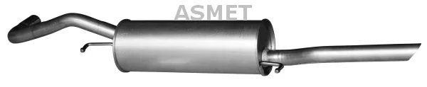 Zadni tlumic vyfuku ASMET 06.018 – OE 8D0253609AA Zadni tlumic vyfuku ASMET 06.018 – OE 8D0253609AA