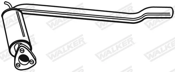 Predni tlumic vyfuku WALKER 22208