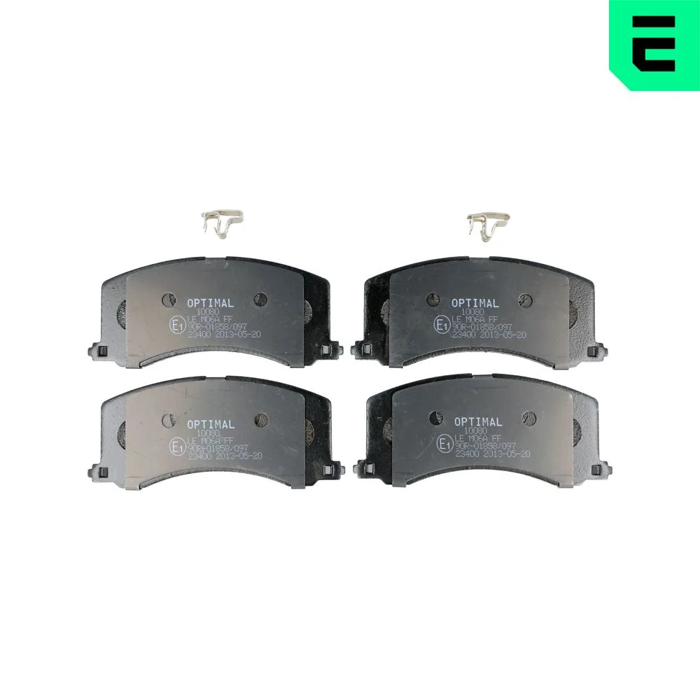 Sada brzdových destiček, kotoučová brzda OPTIMAL BP-10080