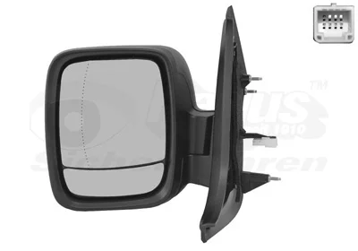 Vnější zpětné zrcátko VAN WEZEL 3891807