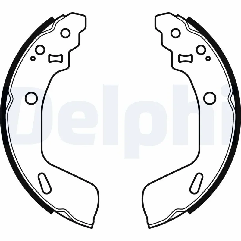 Sada brzdových čelistí DELPHI LS2073 – OE 53200-68L01