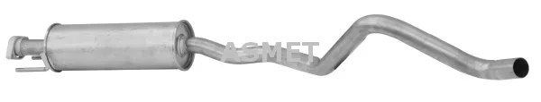 Stredni tlumic vyfuku ASMET 05.072 Stredni tlumic vyfuku ASMET 05.072