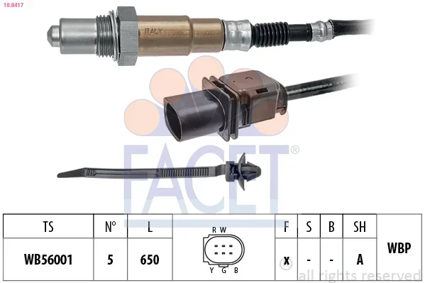 Lambda sonda FACET 10.8417 Lambda sonda FACET 10.8417