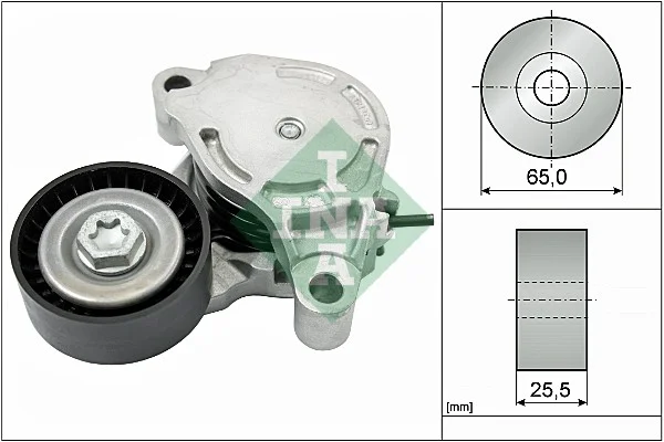 Napinaci rameno, zebrovany klinovy remen Schaeffler INA 534057110