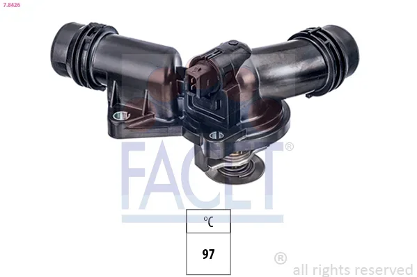 Termostat, chladivo FACET 7.8426