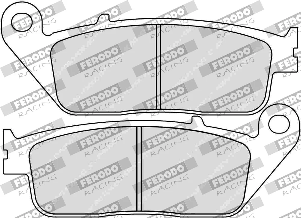 Sada brzdových destiček, kotoučová brzda FERODO RACING FDB664EF
