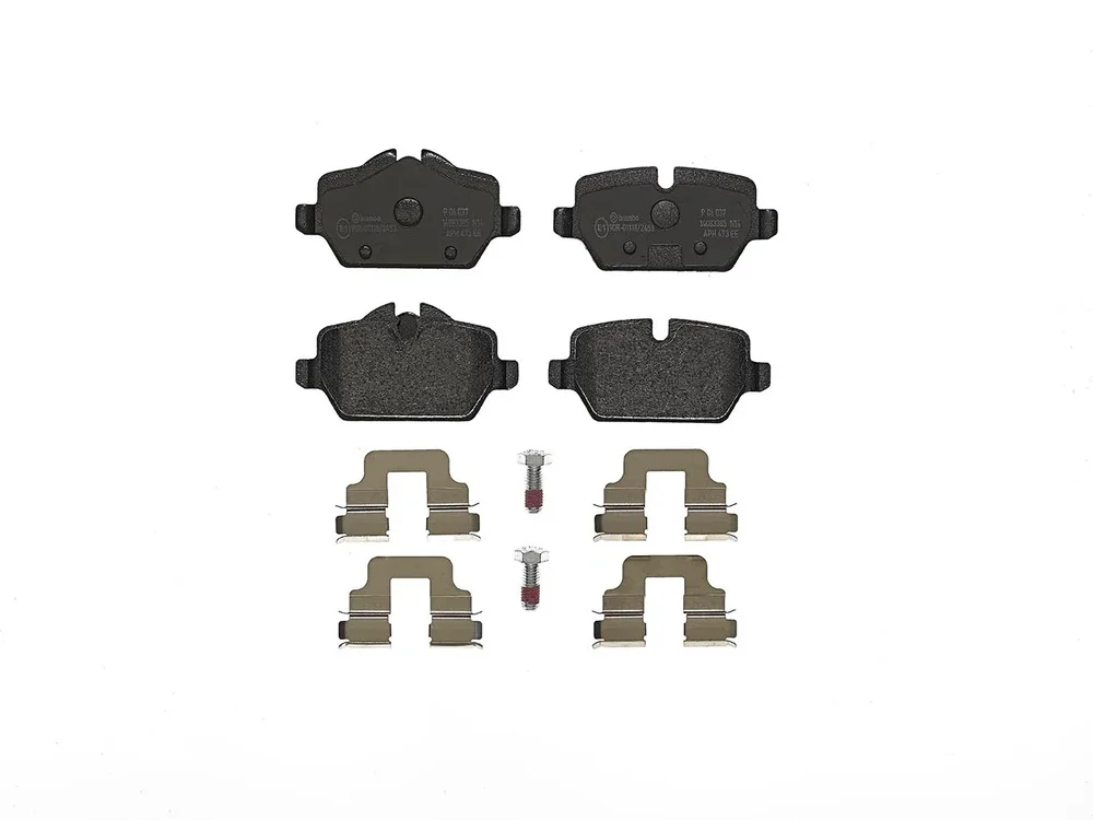 Sada brzdových destiček, kotoučová brzda BREMBO P06037