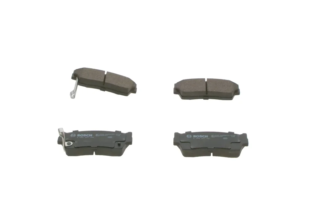 Sada brzdových destiček, kotoučová brzda BOSCH 0986461750