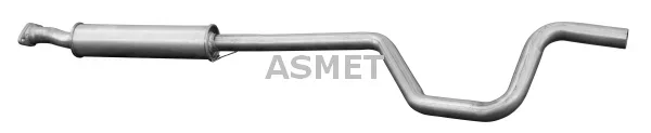 Stredni tlumic vyfuku ASMET 30.011