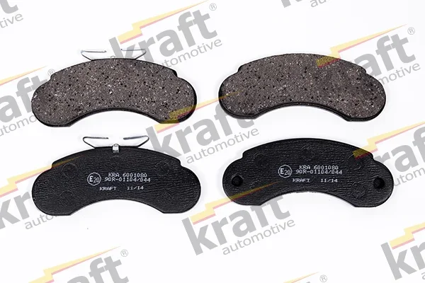 Sada brzdových destiček, kotoučová brzda KRAFT AUTOMOTIVE 6001080