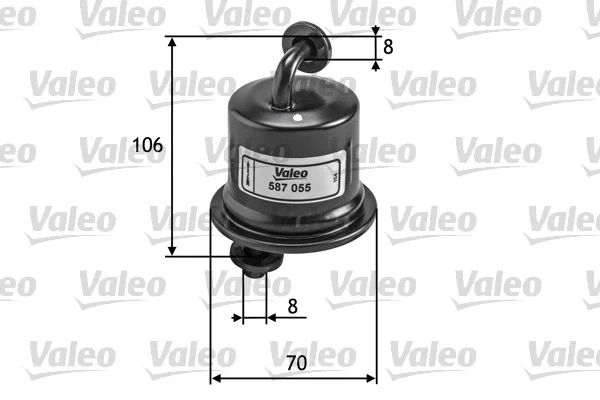 Palivový filtr VALEO 587055