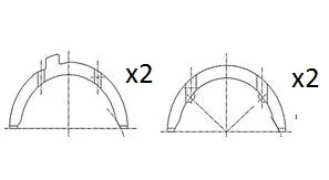 Distanční kotouč, kliková hřídel FAI AutoParts BT3015-STD