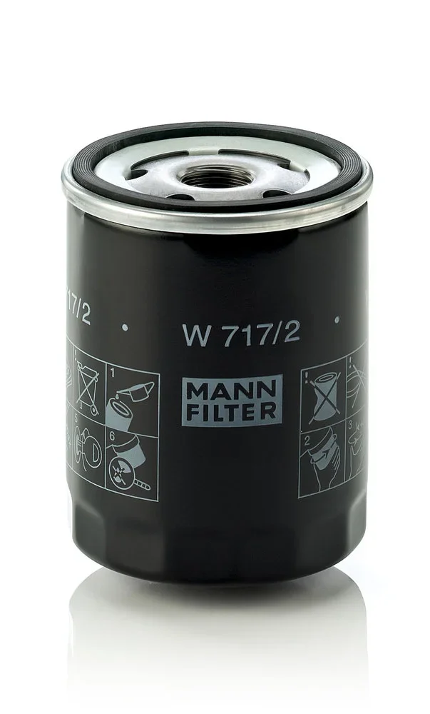 Olejový filtr MANN-FILTER W717/2