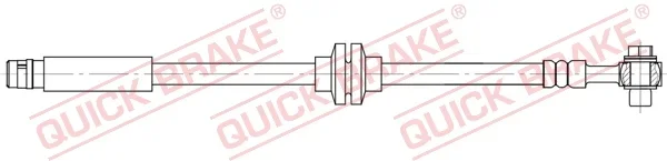 Brzdová hadice QUICK BRAKE 50.203X – OE 13336917