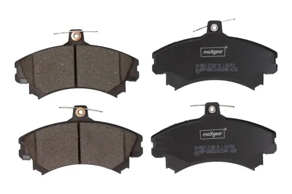 Sada brzdových destiček, kotoučová brzda MAXGEAR 19-2863