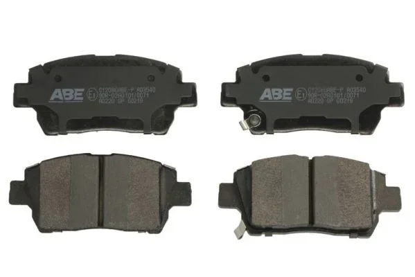 Sada brzdových destiček, kotoučová brzda ABE C12086ABE-P