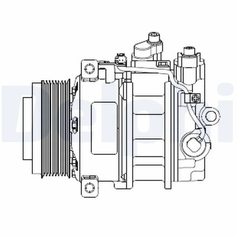 Kompresor, klimatizace DELPHI CS20378 Kompresor, klimatizace DELPHI CS20378