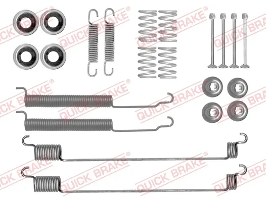 Sada příslušenství, brzdové čelisti QUICK BRAKE 105-0843 Sada příslušenství, brzdové čelisti QUICK BRAKE 105-0843