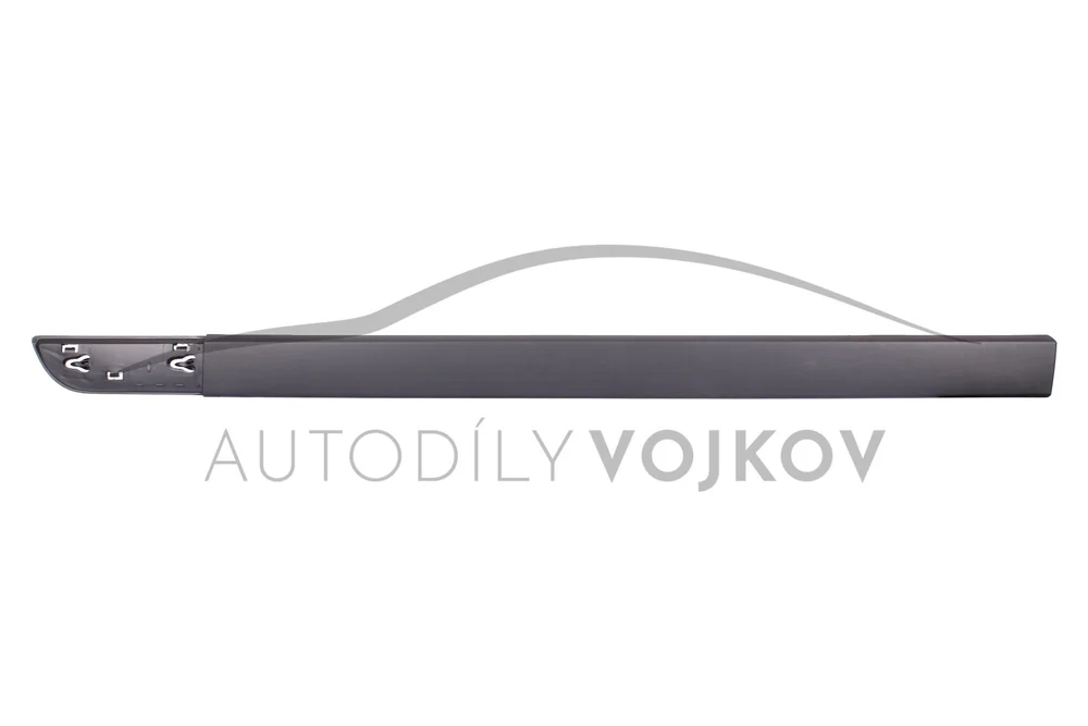 Levá lišta předních dveří – černá v:38054 Levá lišta předních dveří – černá v:38054