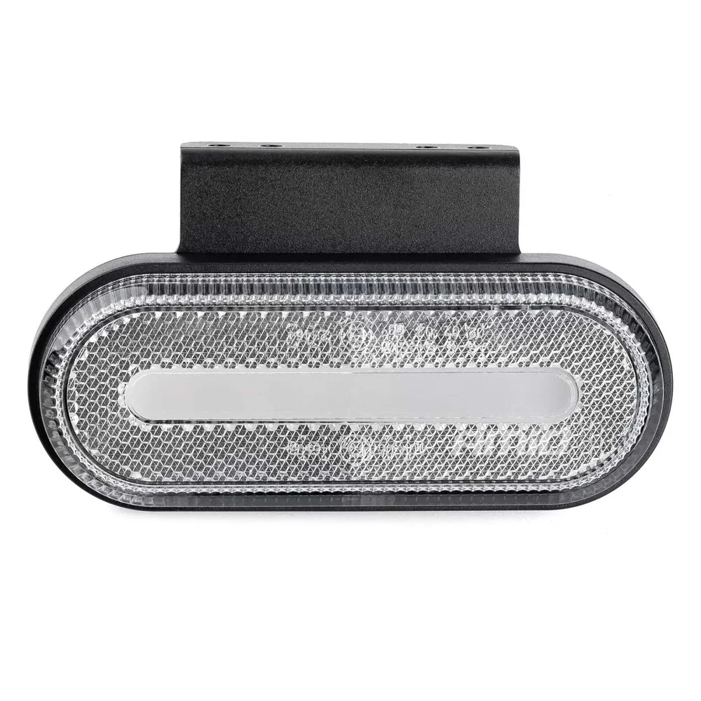 LED SVÍTIDLO OM-01-W OVÁL BÍL AMIO 02375