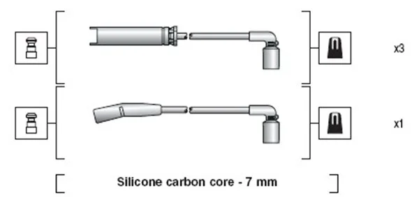 Sada kabelů pro zapalování MAGNETI MARELLI 941318111273