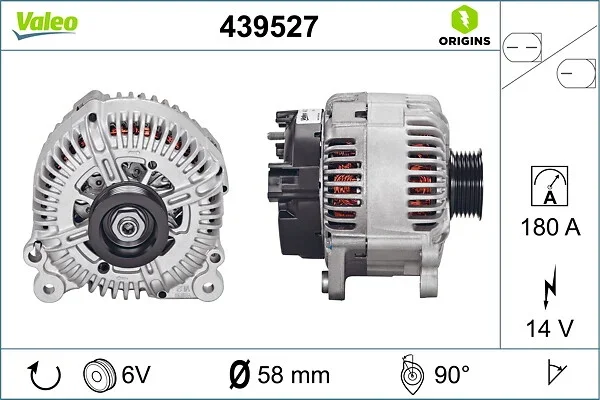 generátor VALEO 439527 generátor VALEO 439527