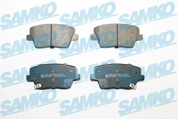 Sada brzdových destiček, kotoučová brzda SAMKO 5SP2142