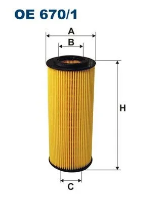 FI OE670/1 Filtr olejový FILTRON