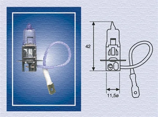Zarovka, mlhovka MAGNETI MARELLI 002554100000