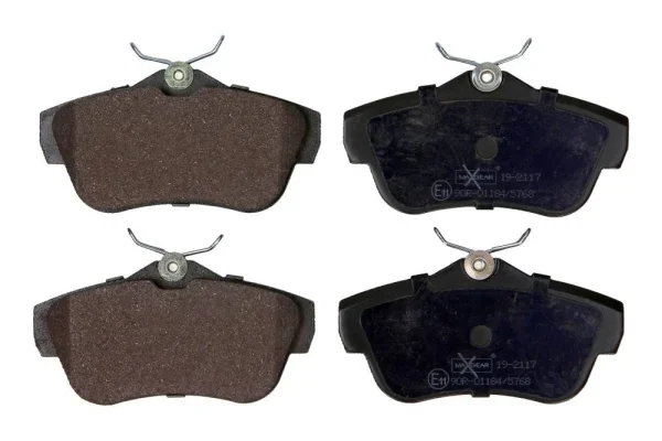 Sada brzdových destiček, kotoučová brzda MAXGEAR 19-2117