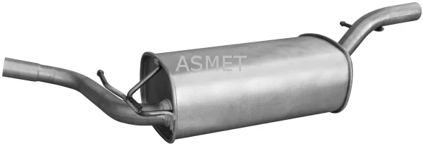 Střední tlumič výfuku ASMET 11.039 Střední tlumič výfuku ASMET 11.039